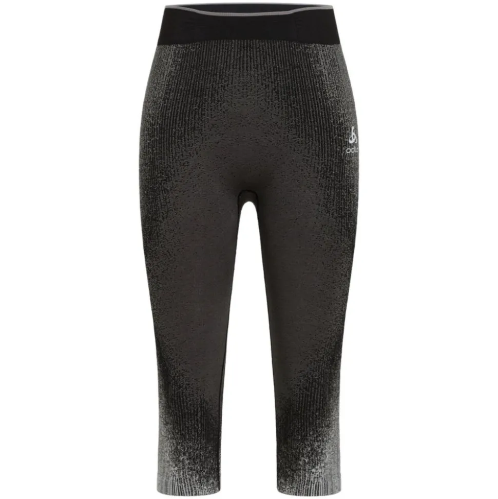 Collant 3/4 Femme Performance Warm Blackcomb Black - Pantalon | Odlo