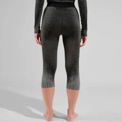Collant 3/4 Femme Performance Warm Blackcomb Black - Pantalon | Odlo