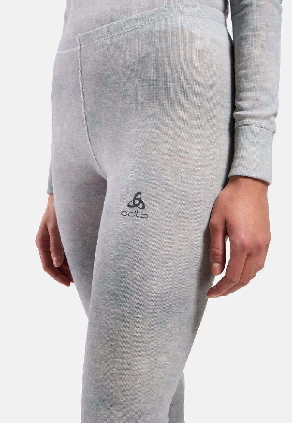 Collant Femme Active Warm X Pow Silver Grey