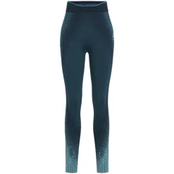 Collant Long Femme Performance Warm Blackcomb Provincial Blue | Odlo