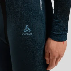 Collant Long Performance Warm Blackcomb Provincial Blue | Odlo