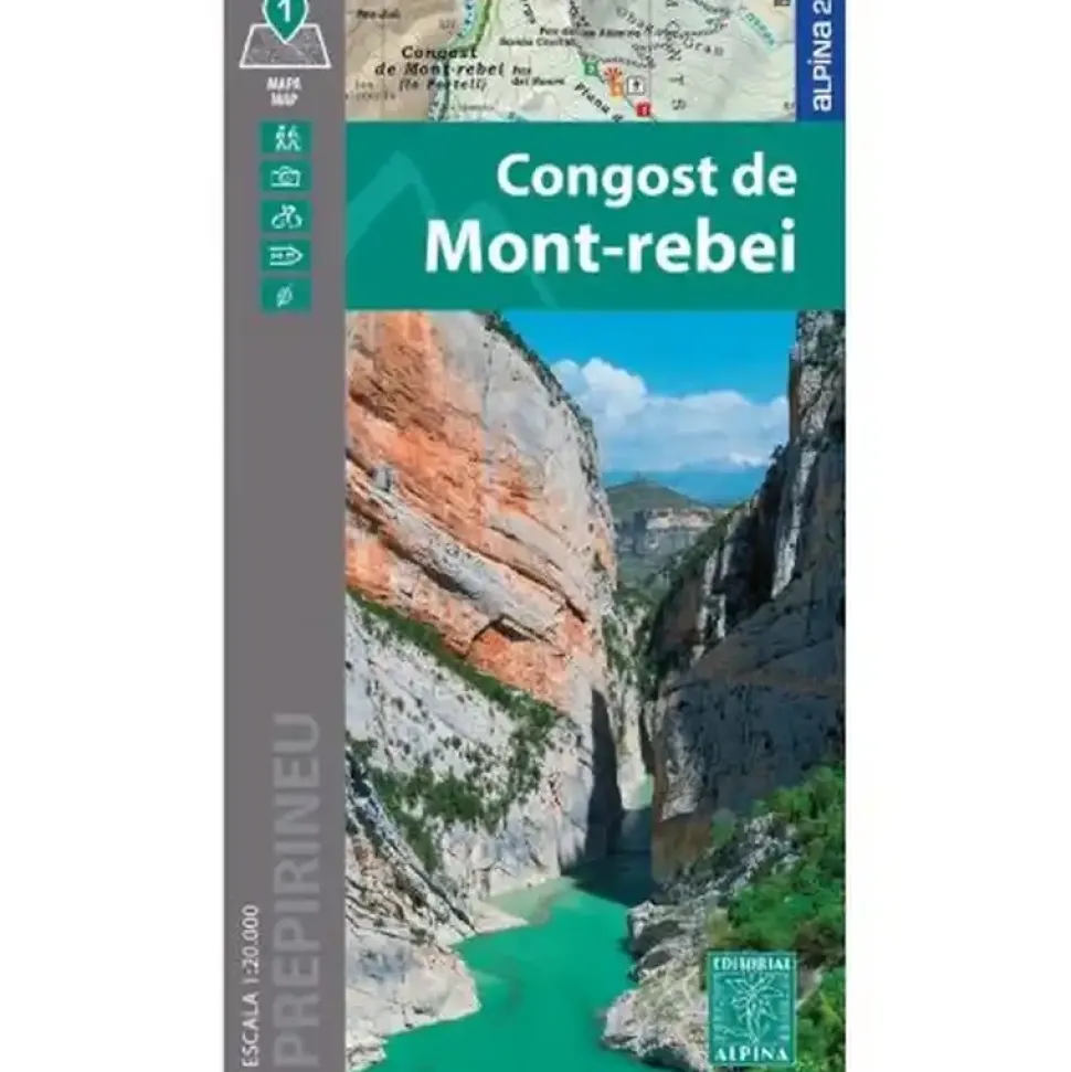 Congost De Mont-rebei - 1/20 000 - Cartes | Alpina