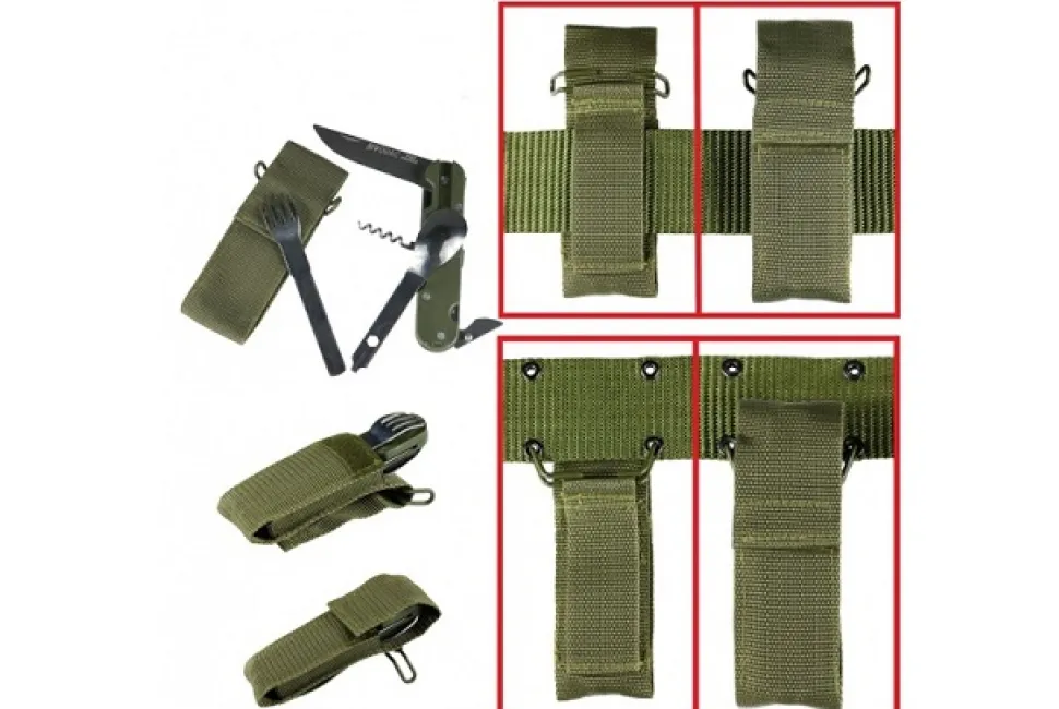 Couteau Bivouac + Housse - Couverts | Cao
