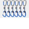Crag Keylock Wire 10cm Indicator 6 Pack Quickdraws - Degaines | Mammut