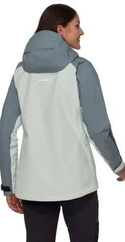 Crater Iv Hs Hooded Veste Femme Silver Sage Strata - Veste | Mammut