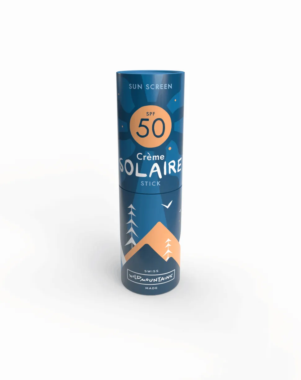 Creme Solaire Stick Spf 50 Vanille - Protection Solaire | Wild Mountains