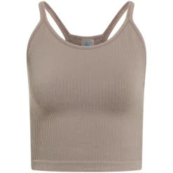 Crop Top Femme Active 365 2in1 Seamless Cinder - Debardeur | Odlo