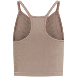 Crop Top Femme Active 365 2in1 Seamless Cinder - Debardeur | Odlo