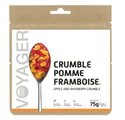 Crumble Pomme-framboises - Repas Lyophilise | Voyager