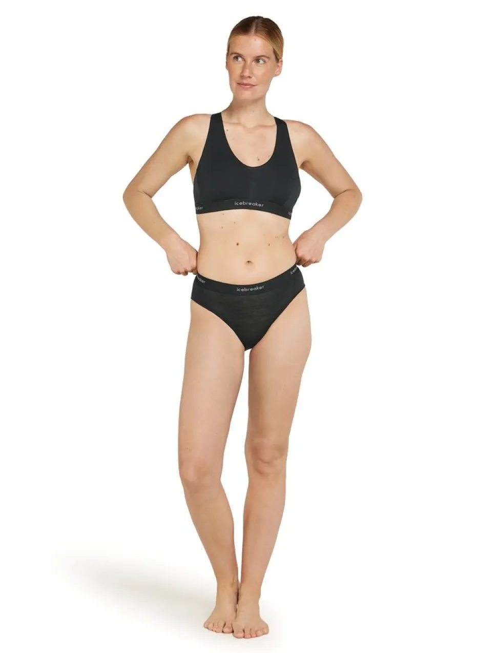 Culotte Mer 125 Cool-lite Hipster Black - Pantalon | Icebreaker