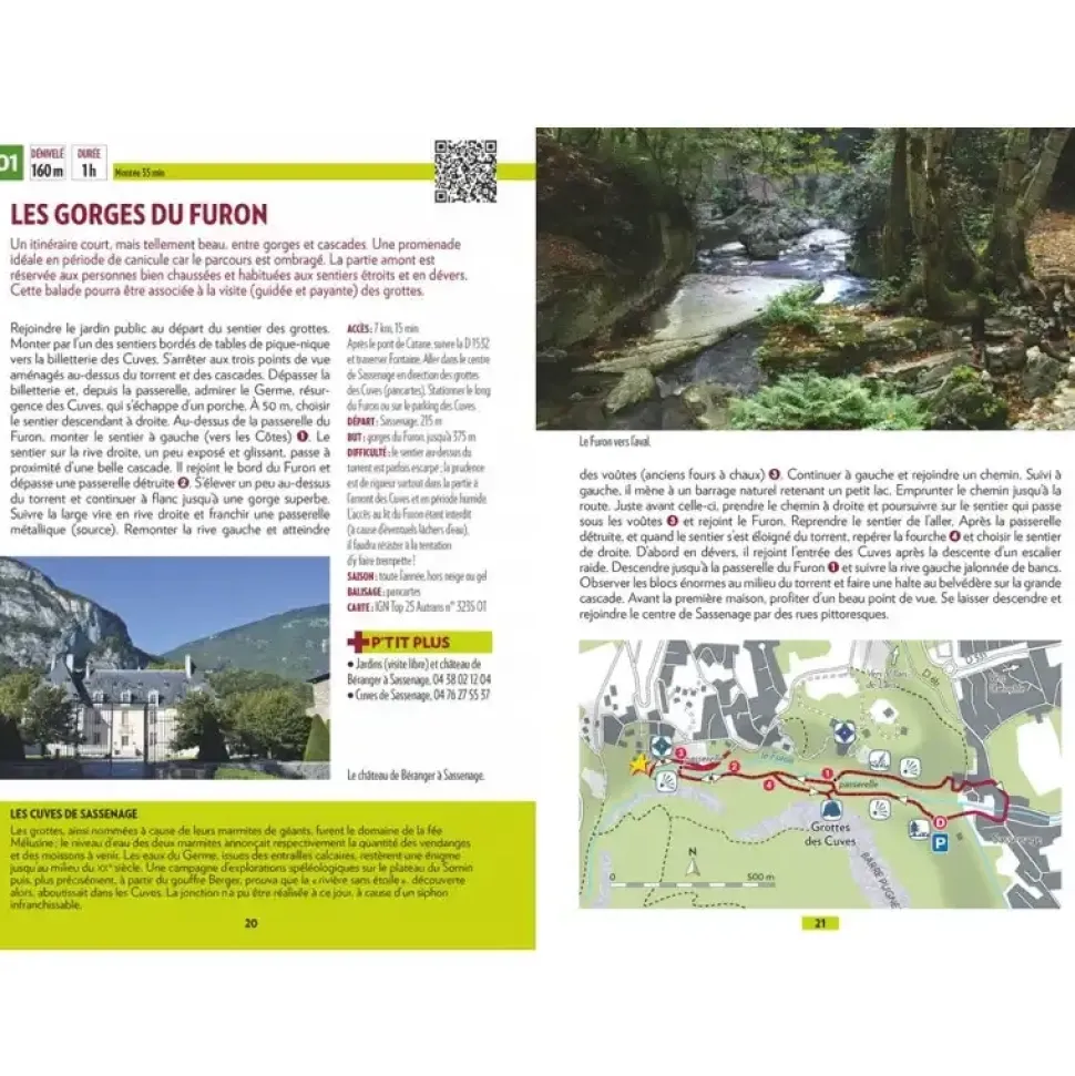Dans Le Vercors 30 Balades - Equipement Outdoor | Glénat