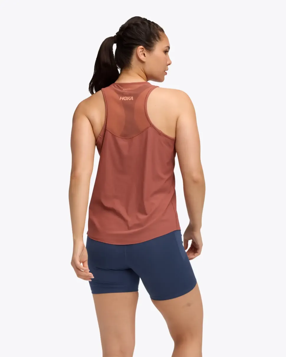 Debardeur Femme Airolite 2.0 Rouge - Debardeur | Hoka