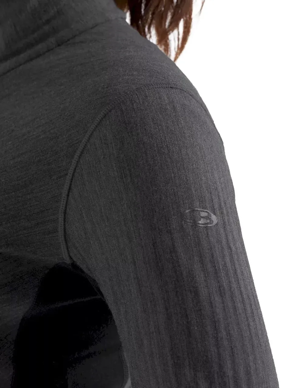 Descender Femme Jet Heather Black - Veste | Icebreaker