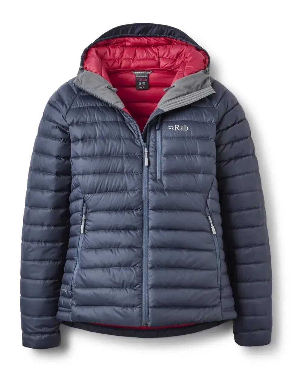 Doudoune Femme Microlight Alpine Veste Steel - Doudoune | Rab