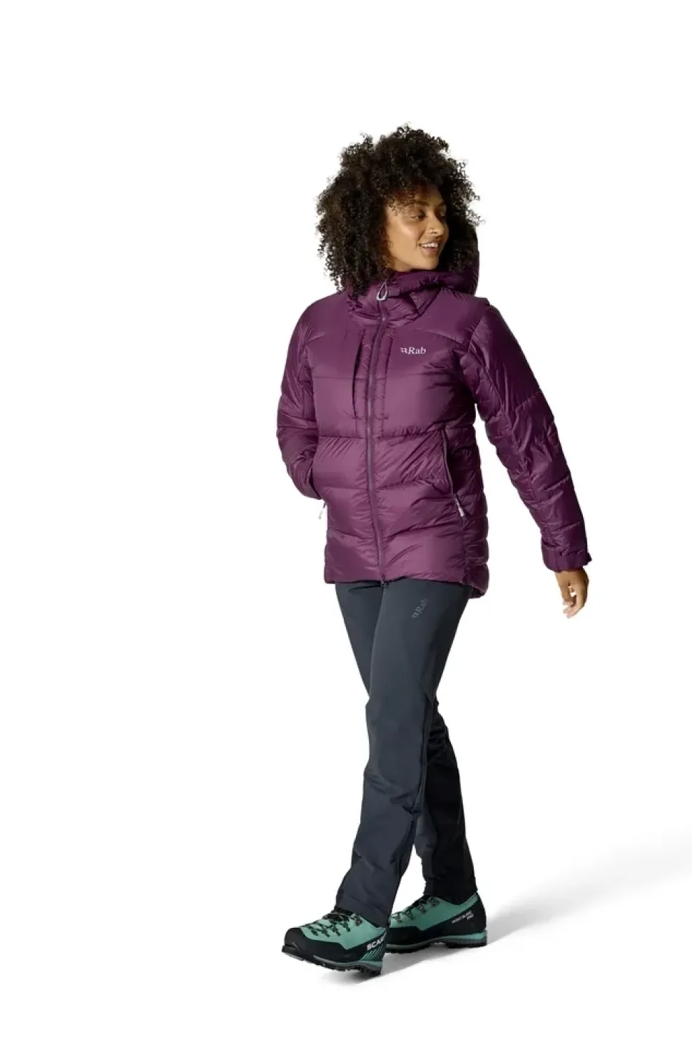 Doudoune Femme Positron Pro Mulberry - Doudoune | Rab