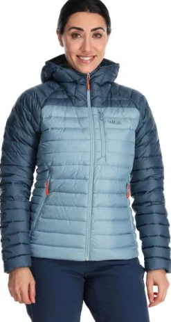 Doudoune Microlight Alpine Femme Orion Blue / Citadelle