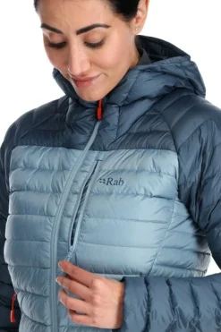Doudoune Microlight Alpine Femme Orion Blue / Citadelle