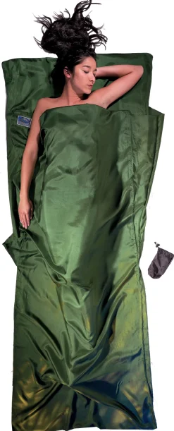 Drap De Sac Soie Rect Dark Olive - Drap De Sac | Cocoon