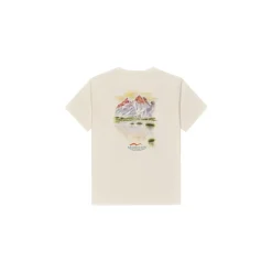 D&s Les Ecrins T-shirt Natural White - Tee Shirt Mc