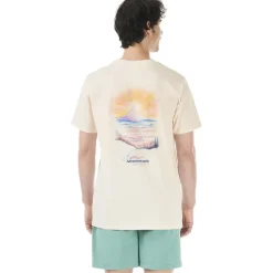 D&s Niseko T-shirt Natural White - Tee Shirt Mc