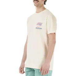 D&s Niseko T-shirt Natural White - Tee Shirt Mc