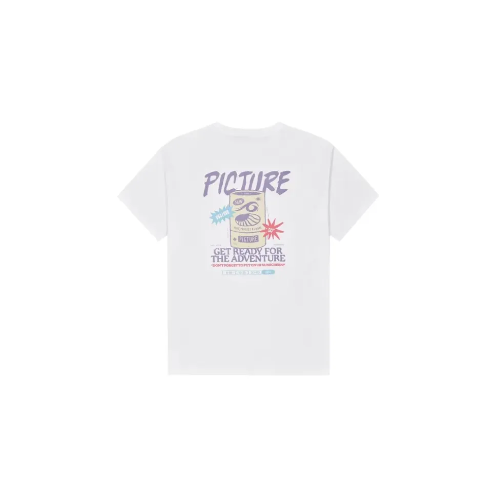 Endako T-shirt White - Tee Shirt Mc | Picture Organic Clothing