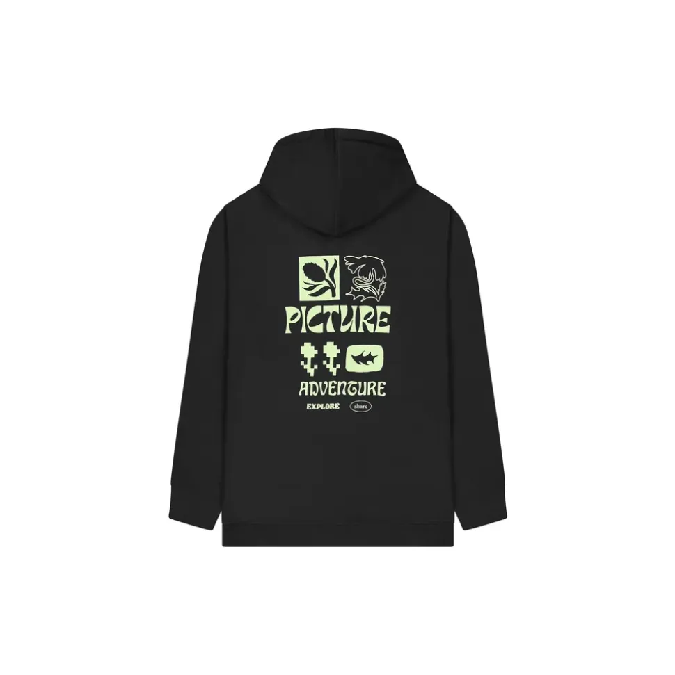 Endako Zip Veste Black - Sweat | Picture Organic Clothing