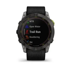 Enduro 2 Sapphire Carbon Gray - Gps Running | Garmin