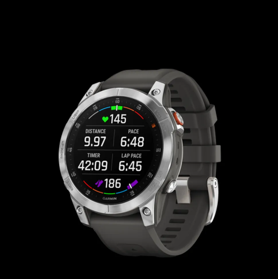 Epix Acier Silver – Bracelet Gris - Gps Running | Garmin