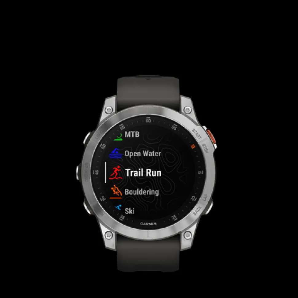 Epix Acier Silver – Bracelet Gris - Gps Running | Garmin