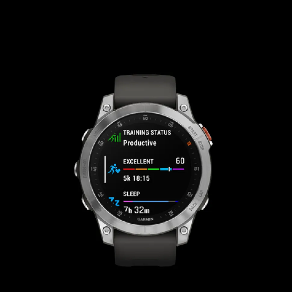 Epix Acier Silver – Bracelet Gris - Gps Running | Garmin