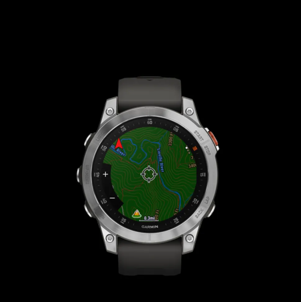 Epix Acier Silver – Bracelet Gris - Gps Running | Garmin