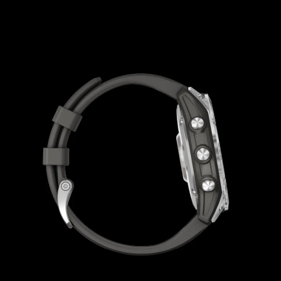 Epix Acier Silver – Bracelet Gris - Gps Running | Garmin
