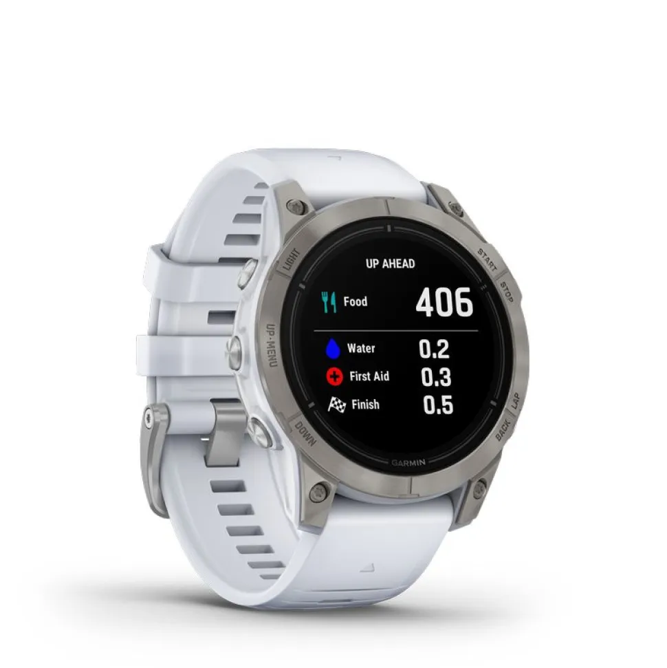 Epix Pro 47 Mm Sapphire Titane Silver - Gps | Garmin