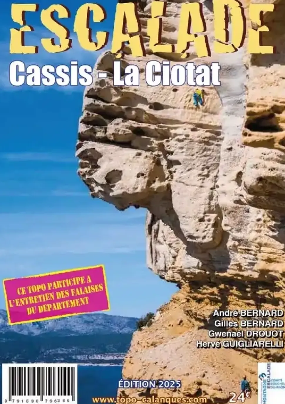 Escalade Cassis La Ciotat 2025 - Equipement Outdoor | Les Grimpeurs