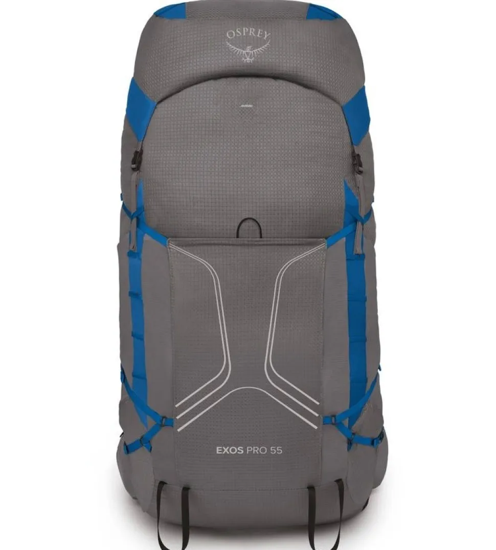 Exos Pro 55 Dale Grey / Agam Blue - Sac A Dos | Osprey