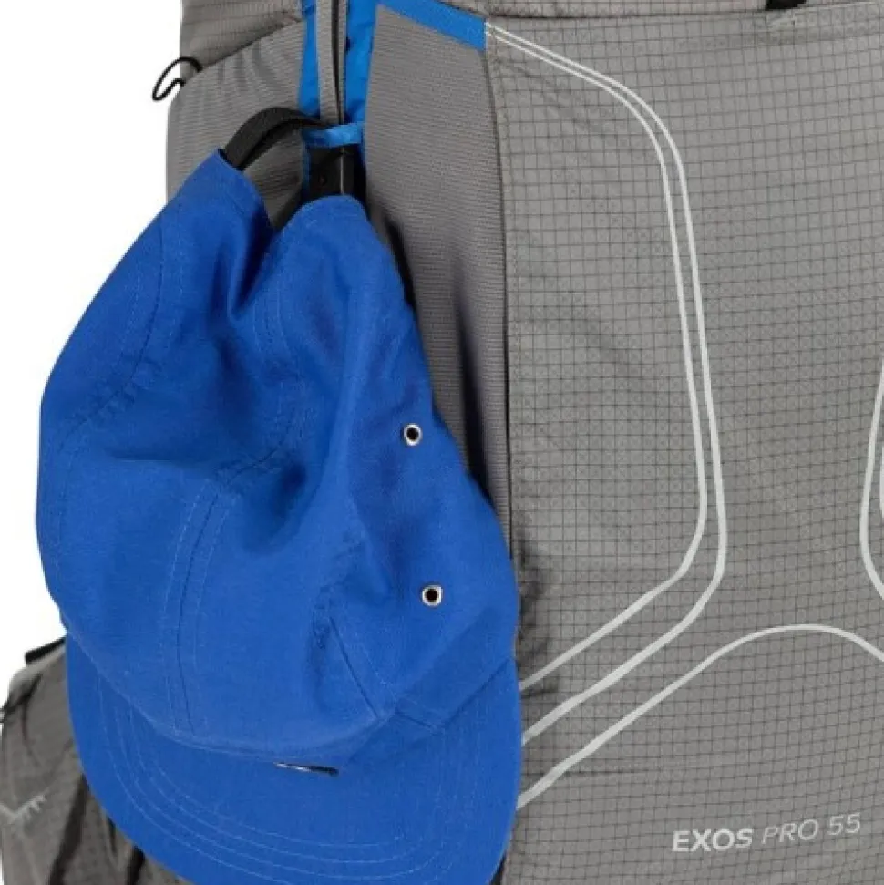 Exos Pro 55 Dale Grey / Agam Blue - Sac A Dos | Osprey
