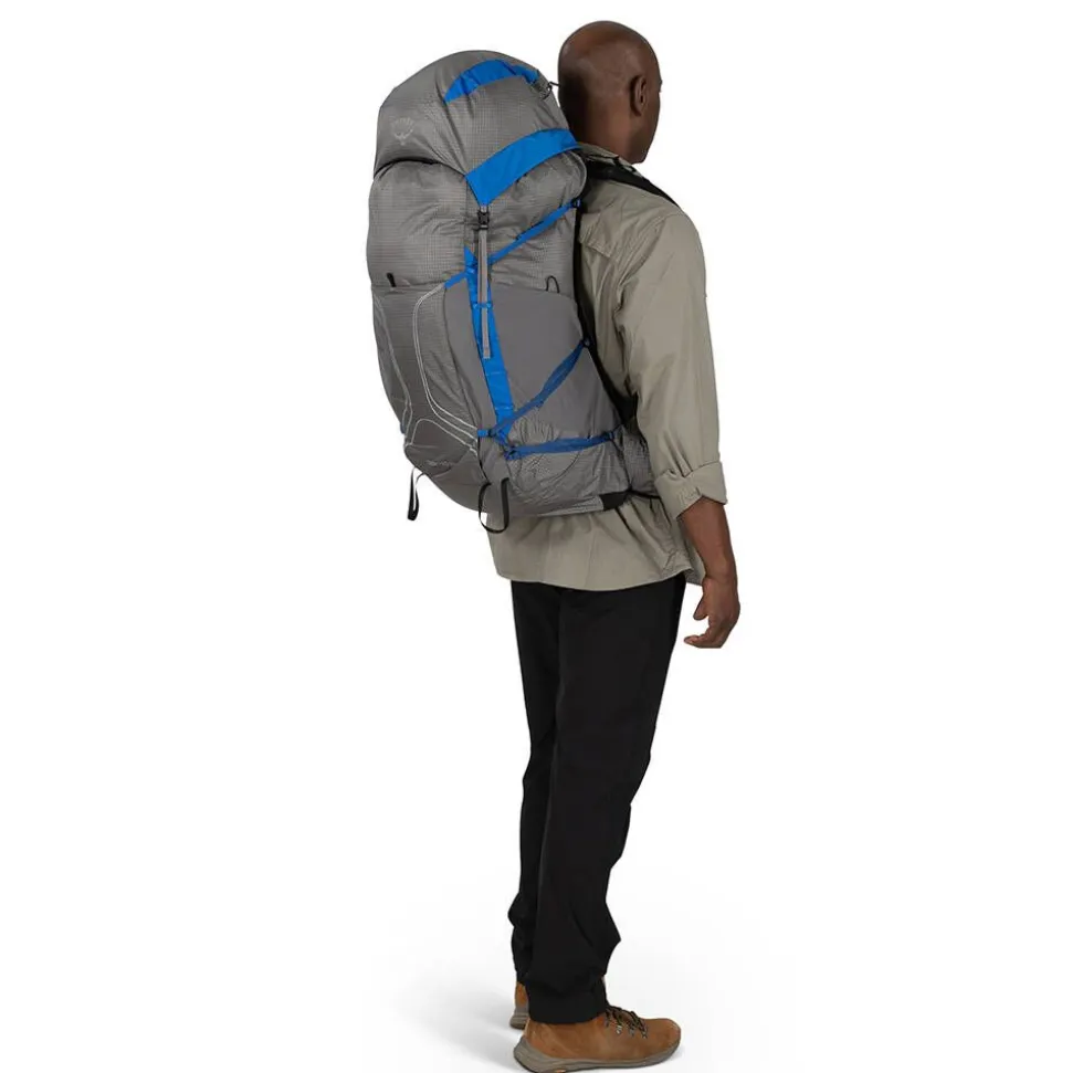 Exos Pro 55 Dale Grey / Agam Blue - Sac A Dos | Osprey