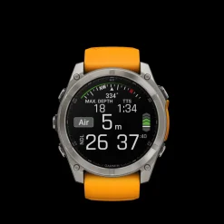 Fenix 8 51mm Amoled Sapphire Titane Graphite - Gps Running | Garmin