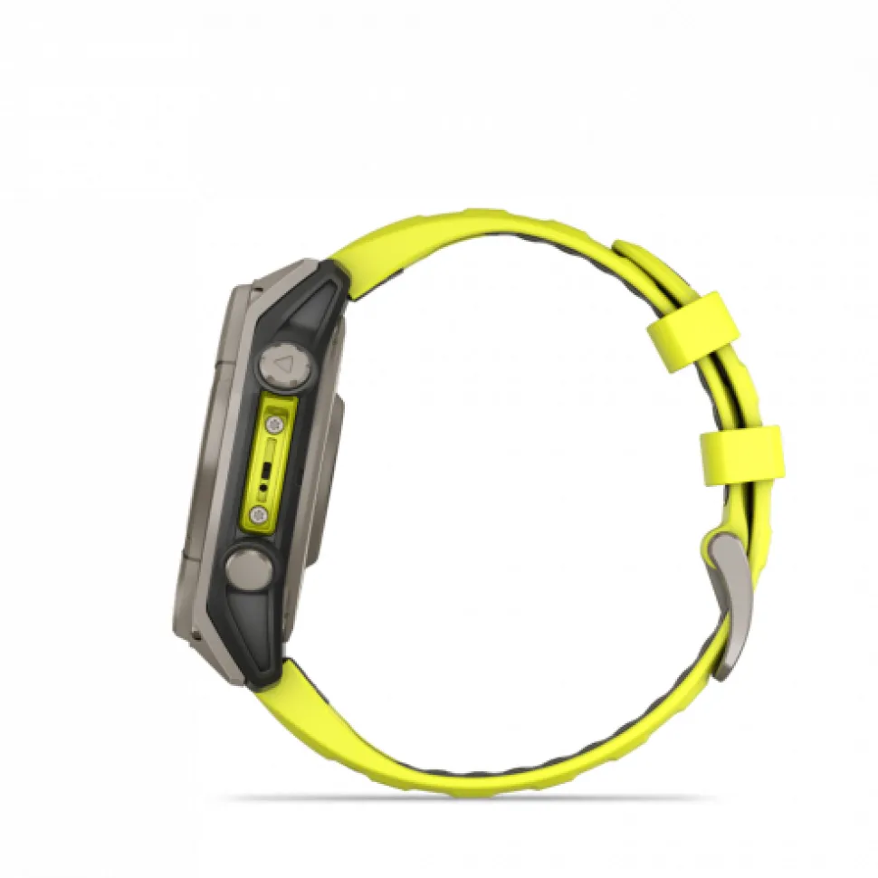 Fenix 8 47mm Solar Sapphire Titane Graphite - Gps Running | Garmin
