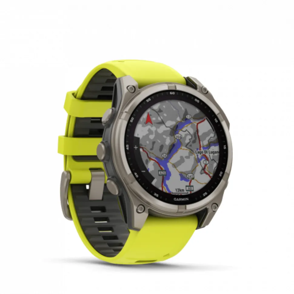 Fenix 8 47mm Solar Sapphire Titane Graphite - Gps Running | Garmin