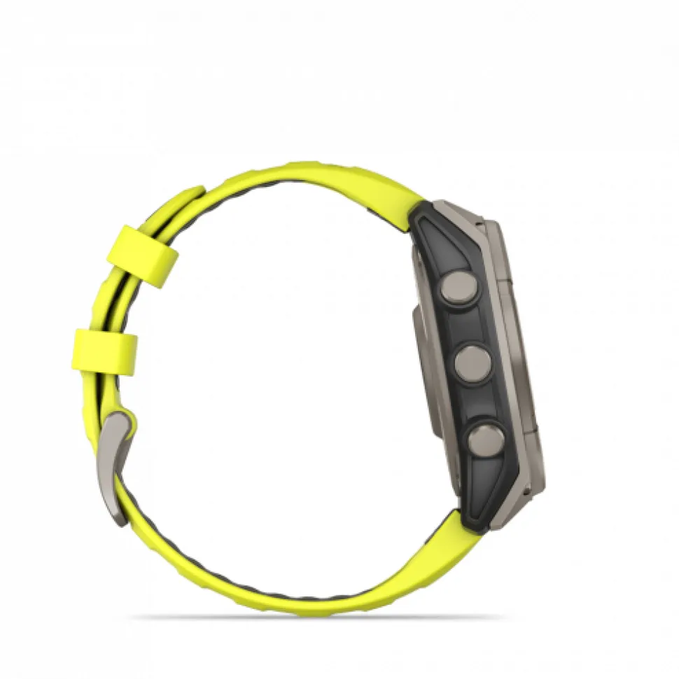 Fenix 8 47mm Solar Sapphire Titane Graphite - Gps Running | Garmin