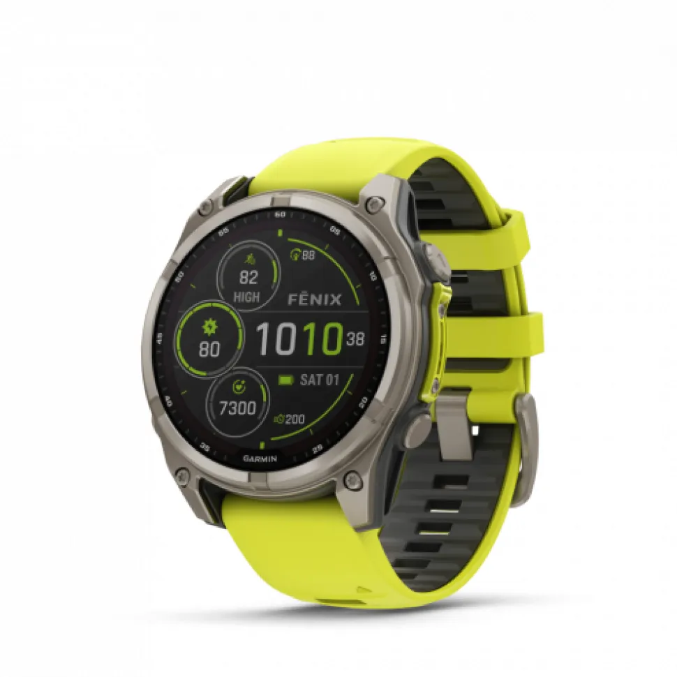 Fenix 8 47mm Solar Sapphire Titane Graphite - Gps Running | Garmin