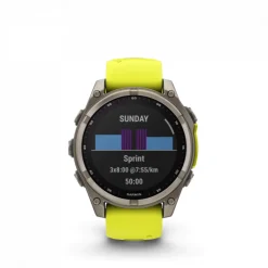 Fenix 8 47mm Solar Sapphire Titane Graphite - Gps Running | Garmin