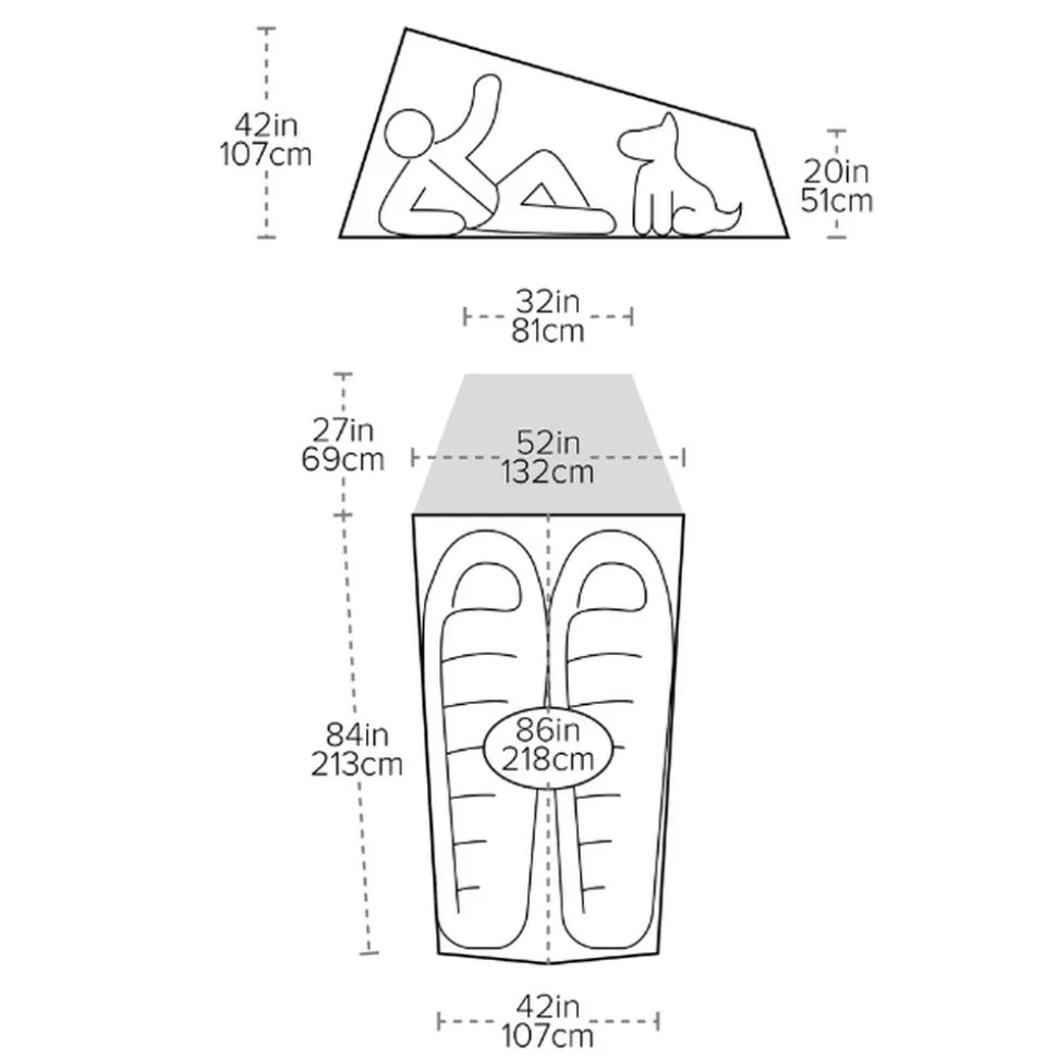 Fly Creek Ul 2 Solution Dye Pfcf - Tente | Big Agnes