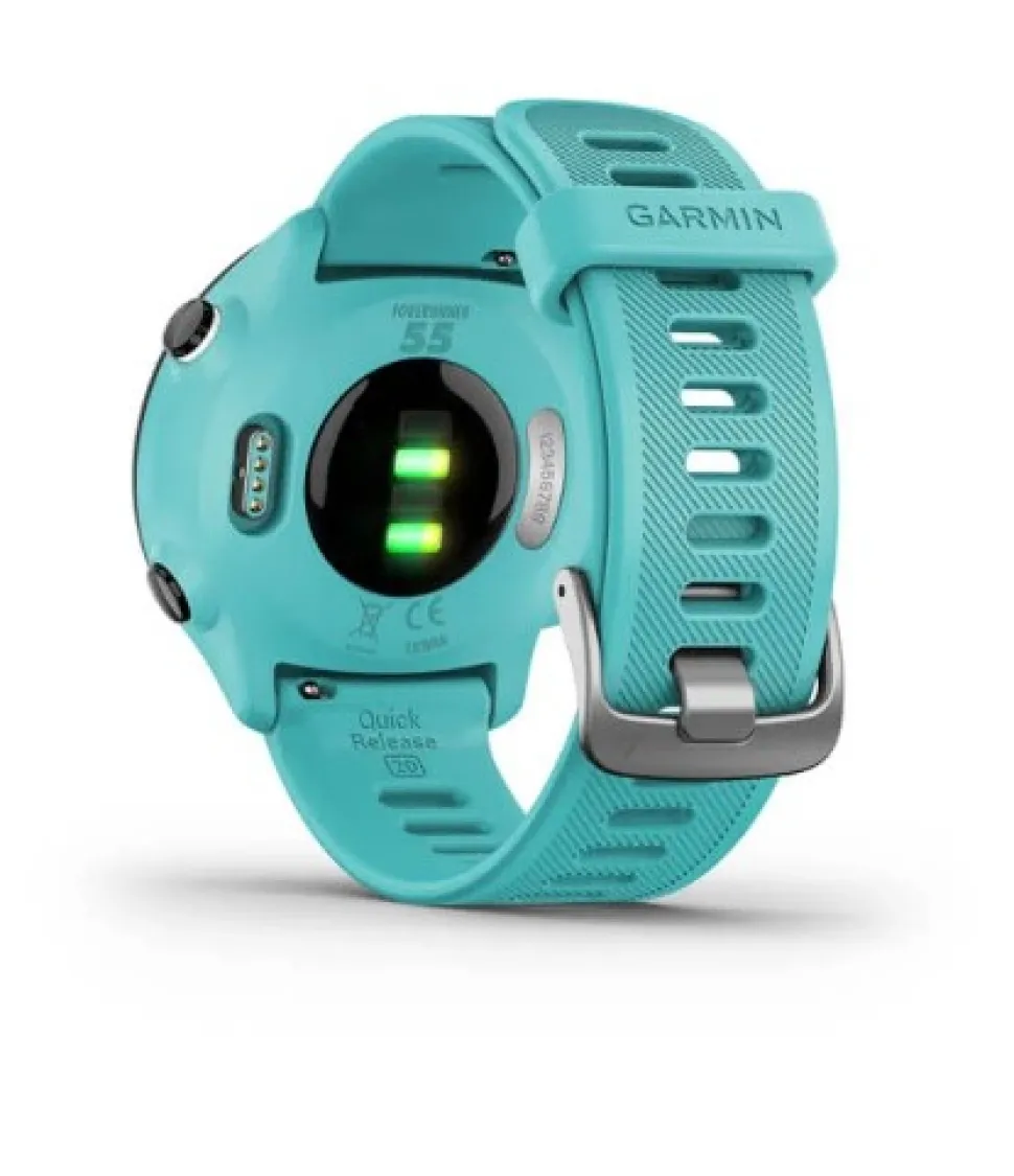Forerunner 55 Vert D'eau - Gps | Garmin