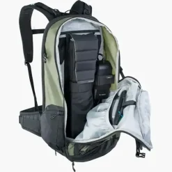 Fr Tour E-ride 30l Vert Noir - Bidon Sacs A Eau | Evoc