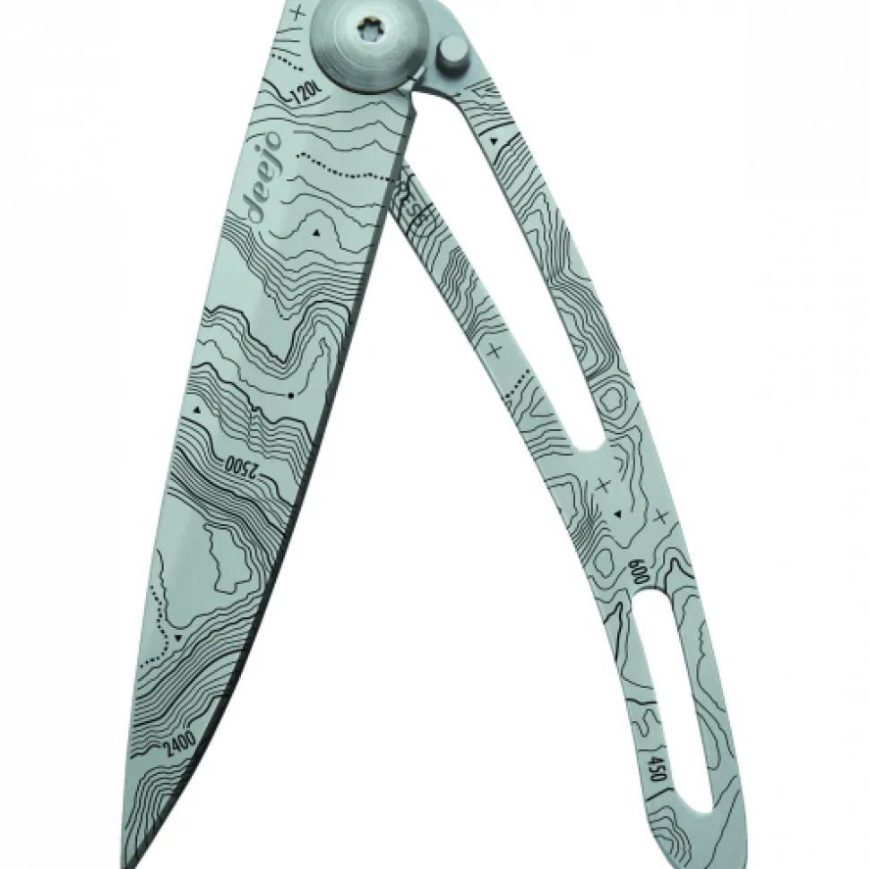 37g Tatoo Topographie Naked - Couteau | Deejo