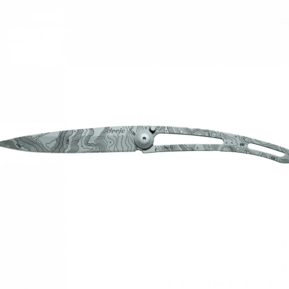 37g Tatoo Topographie Naked - Couteau | Deejo