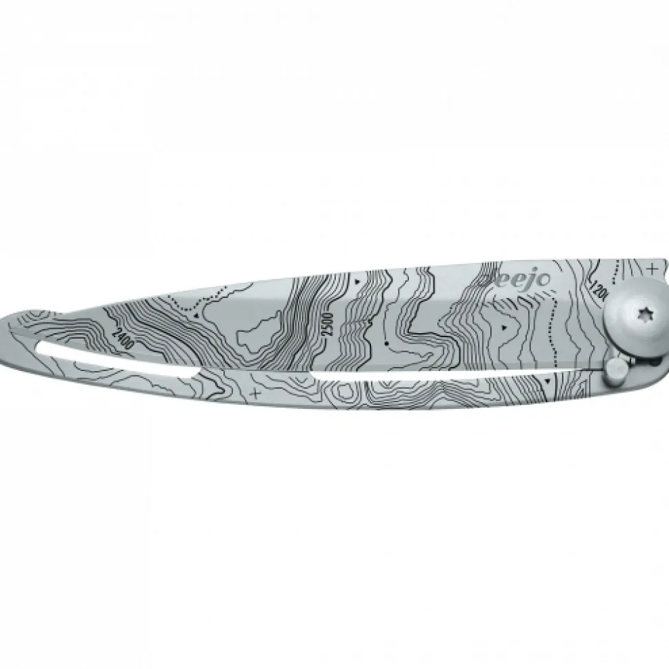 37g Tatoo Topographie Naked - Couteau | Deejo